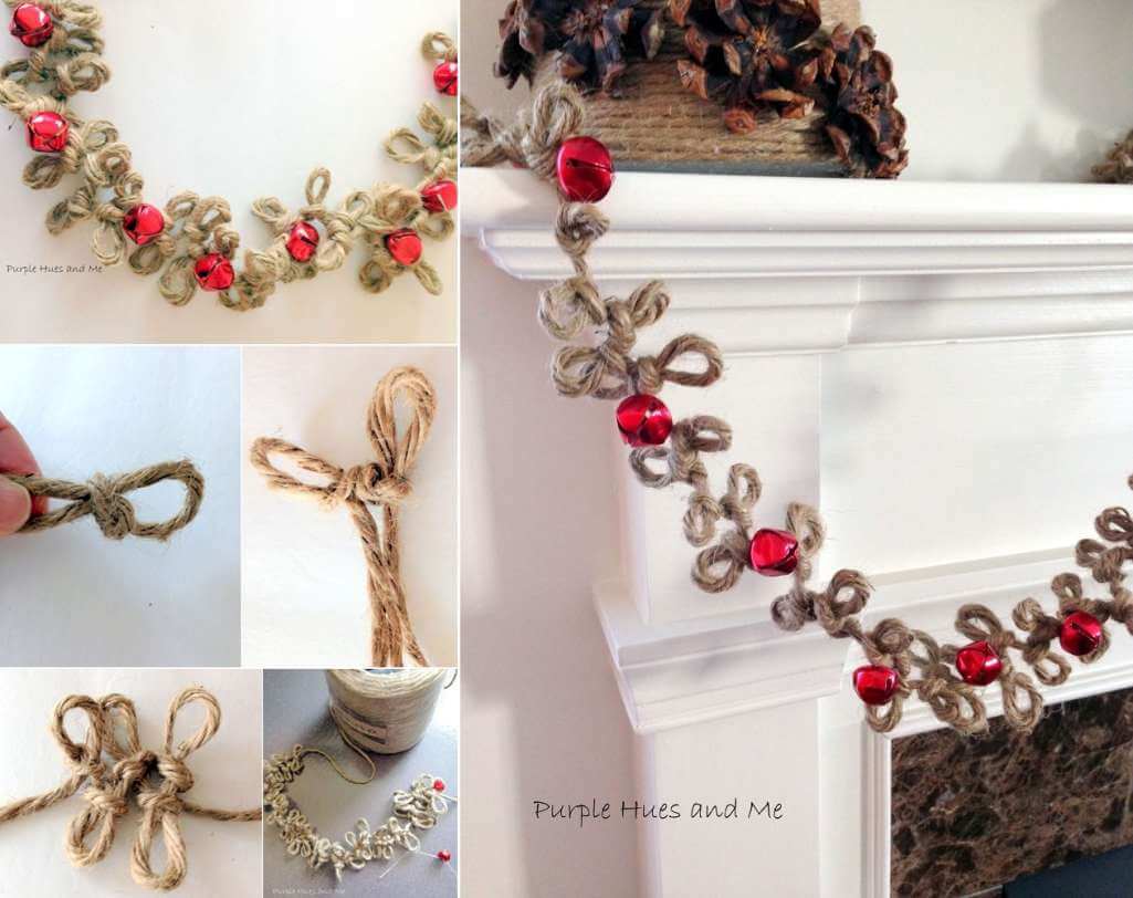 DIY Twine Christmas Decorations