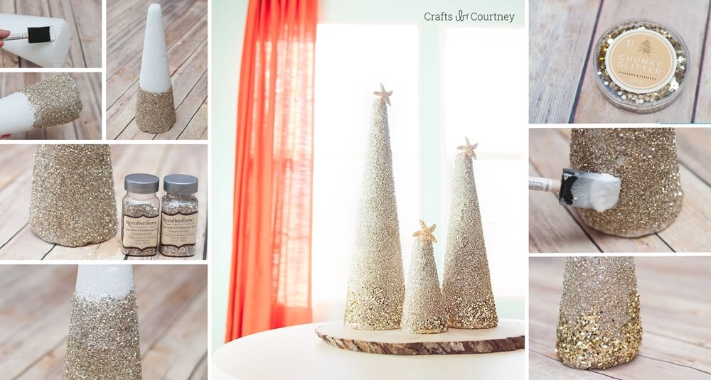 diy tabletop christmas tree