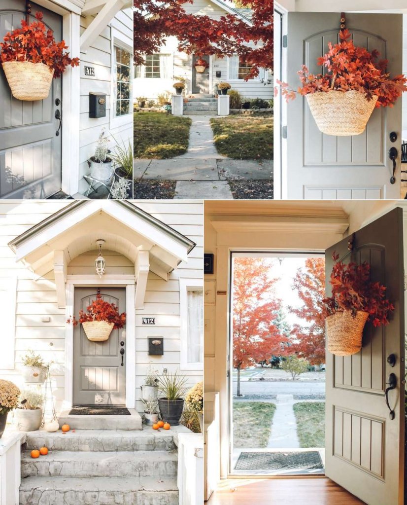 diy fall leaf decor 