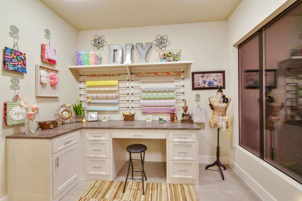 craft room wall decor