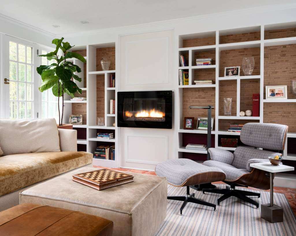 fireplace shelf ideas