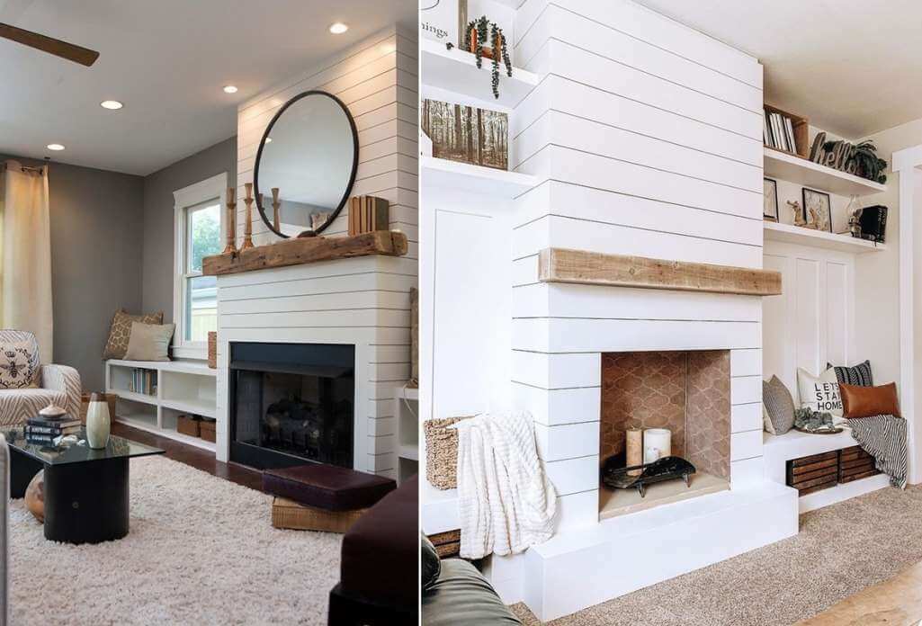 fireplace shelf ideas