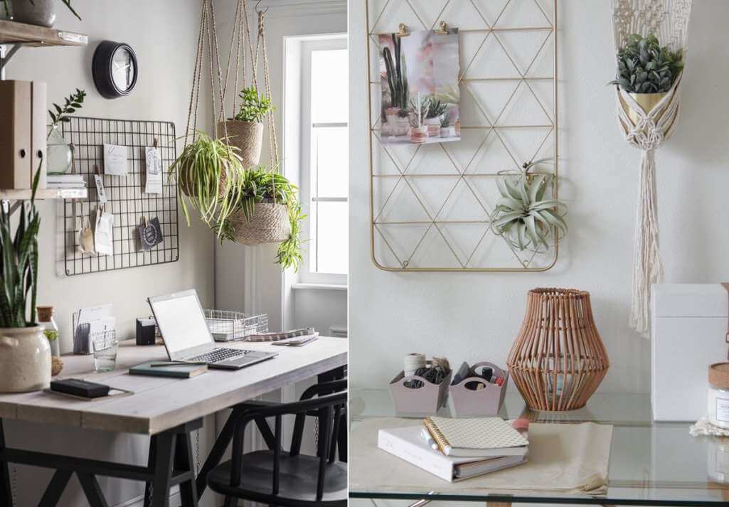 Home Office Desk Space Decor Ideas