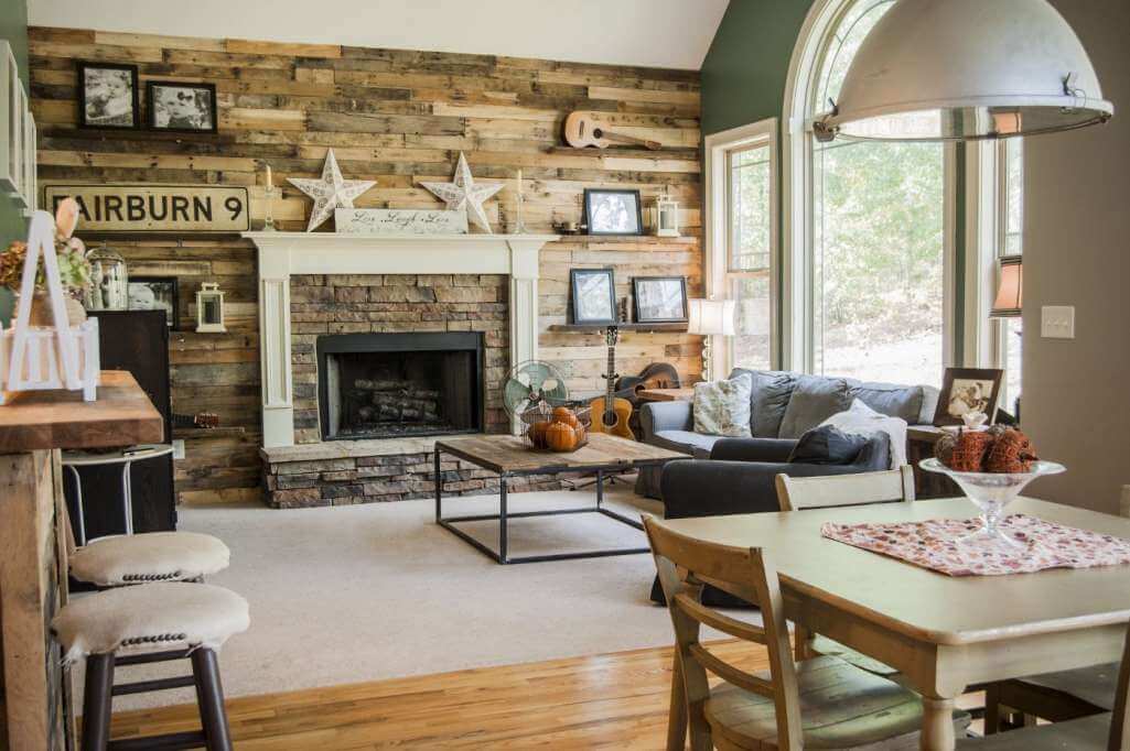 fireplace shelf ideas