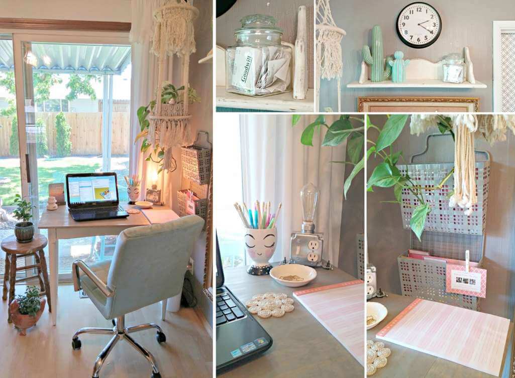 Home Office Desk Space Decor Ideas