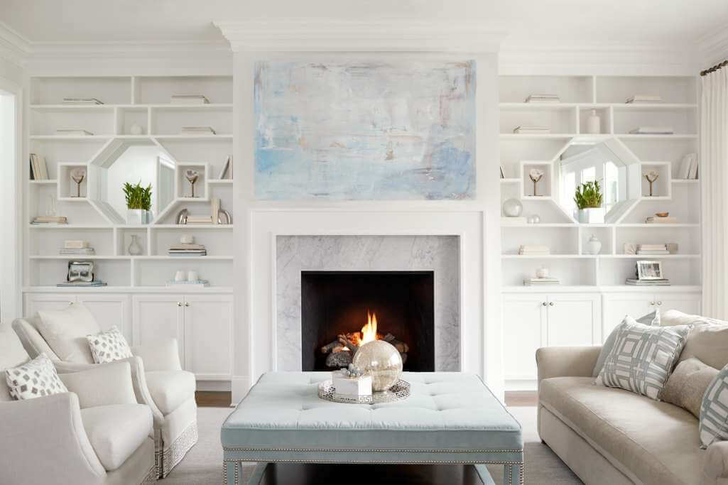 fireplace shelf ideas