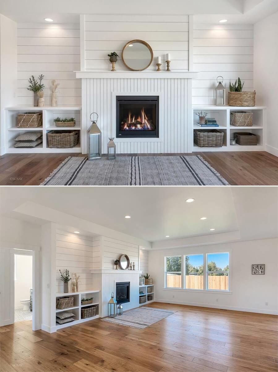 fireplace shelf ideas