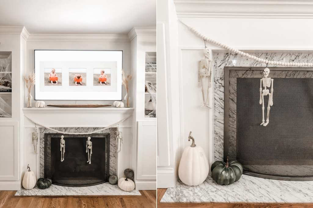 Halloween Mantel Decor