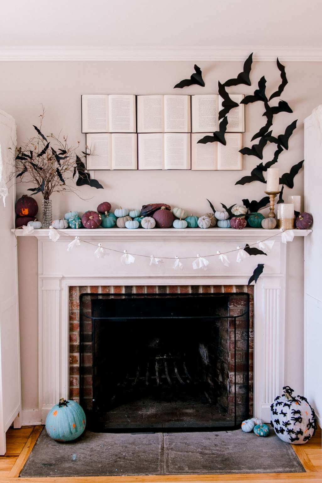 Halloween Mantel Decor