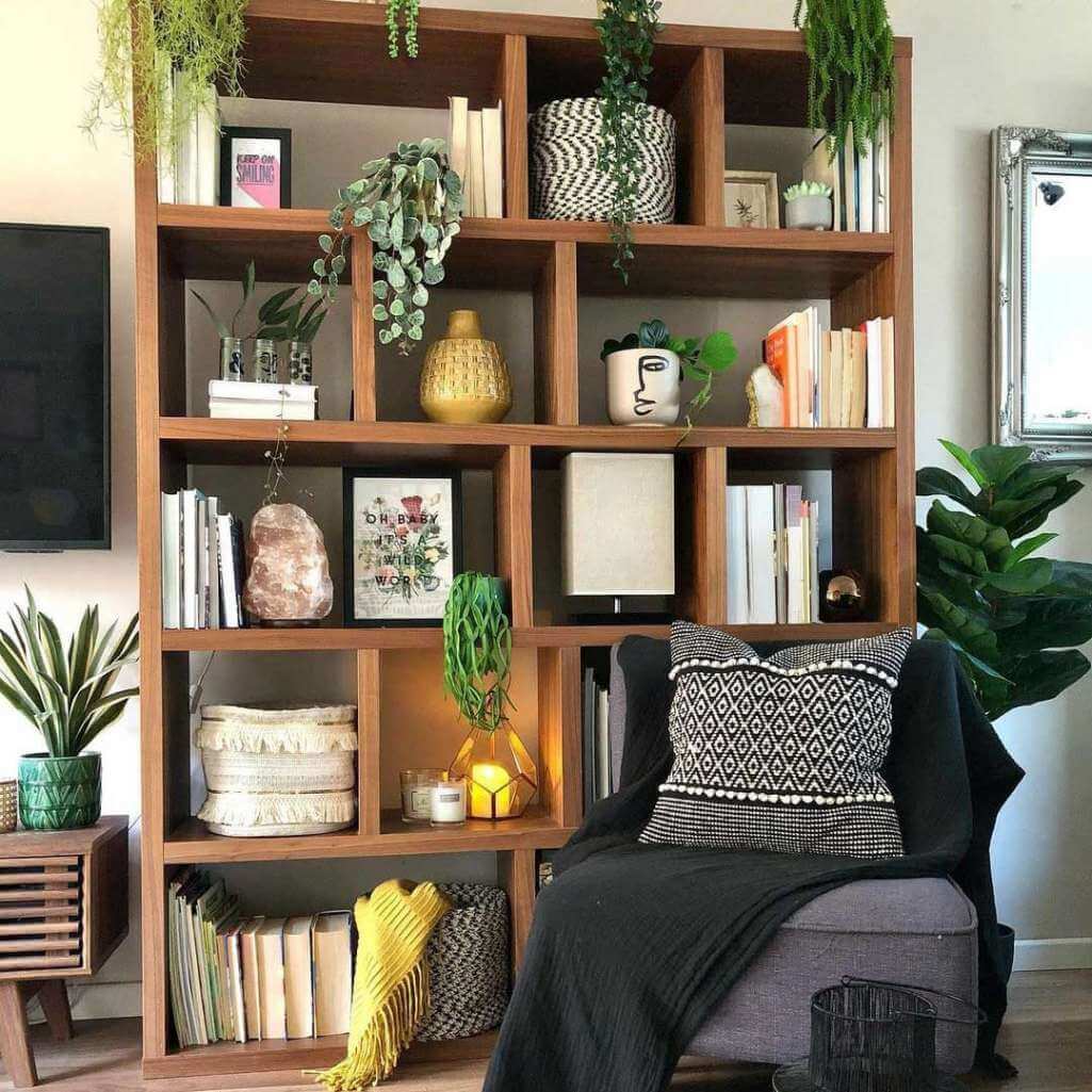 living room shelf decor ideas