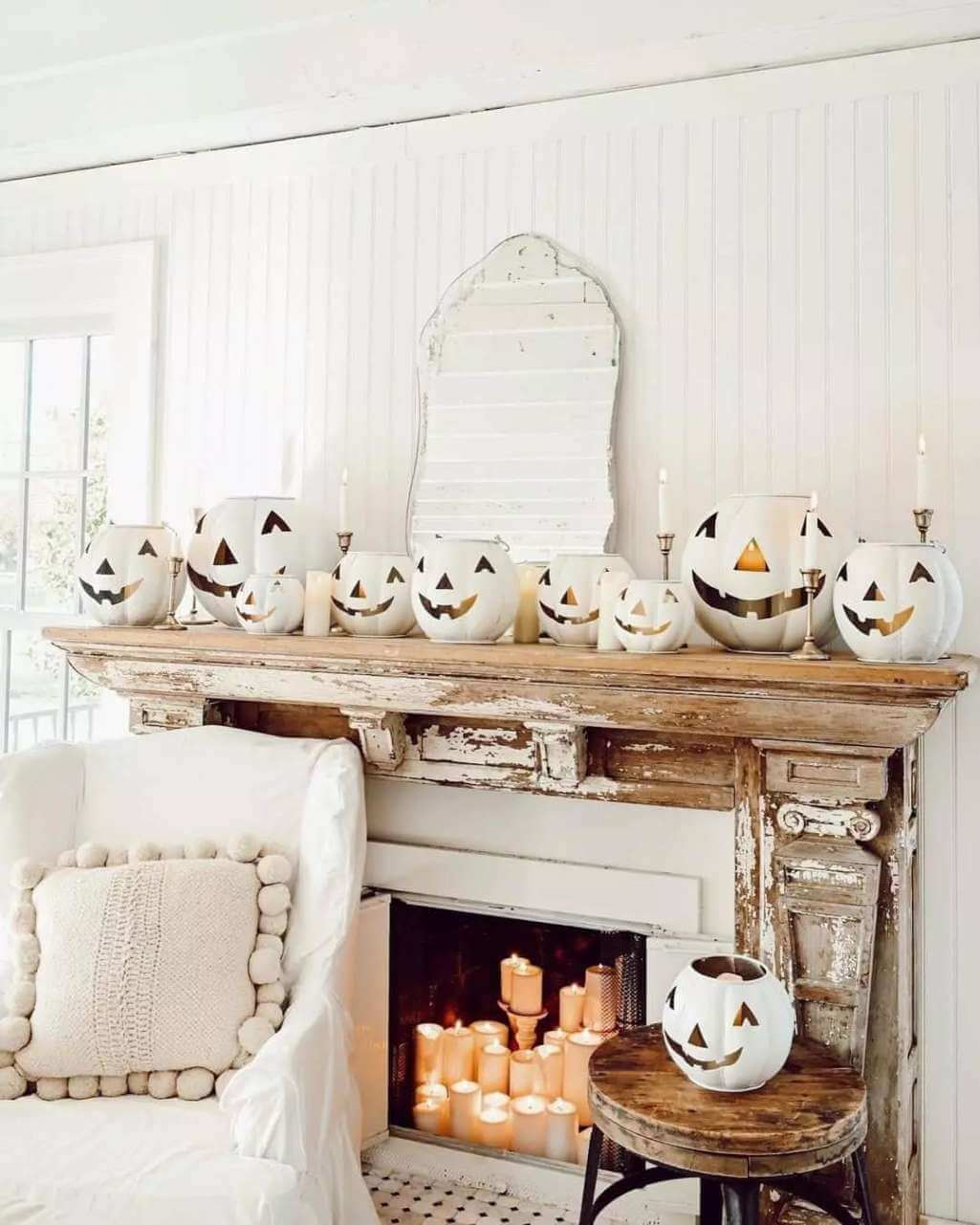 Halloween Mantel Decor 