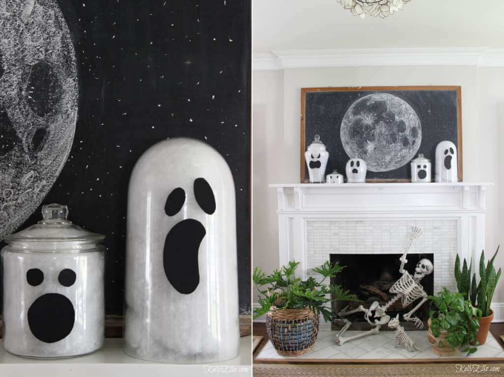 Halloween Mantel Decor 