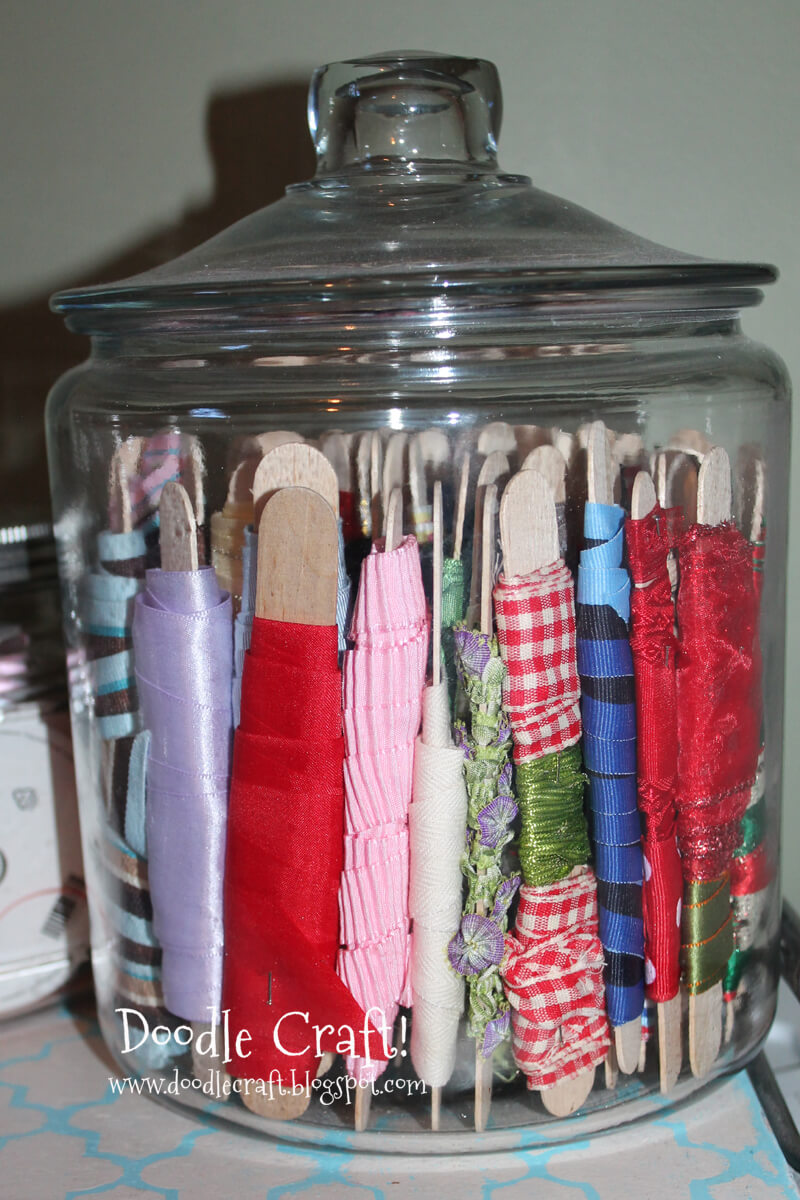 Ribbon Storage Ideas