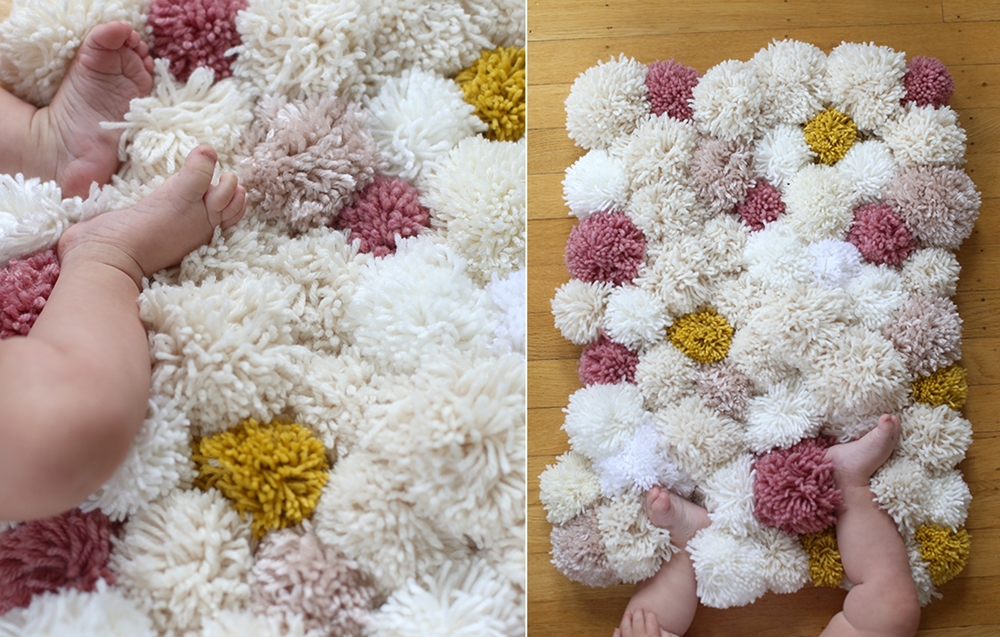 DIY Pom Pom Nursery Decor Ideas 