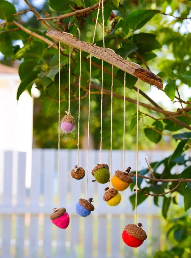 DIY acorn crafts