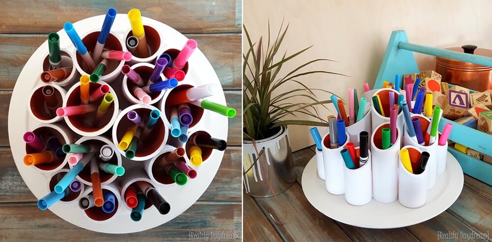 Pen, Pencil, and Marker Organization Ideas