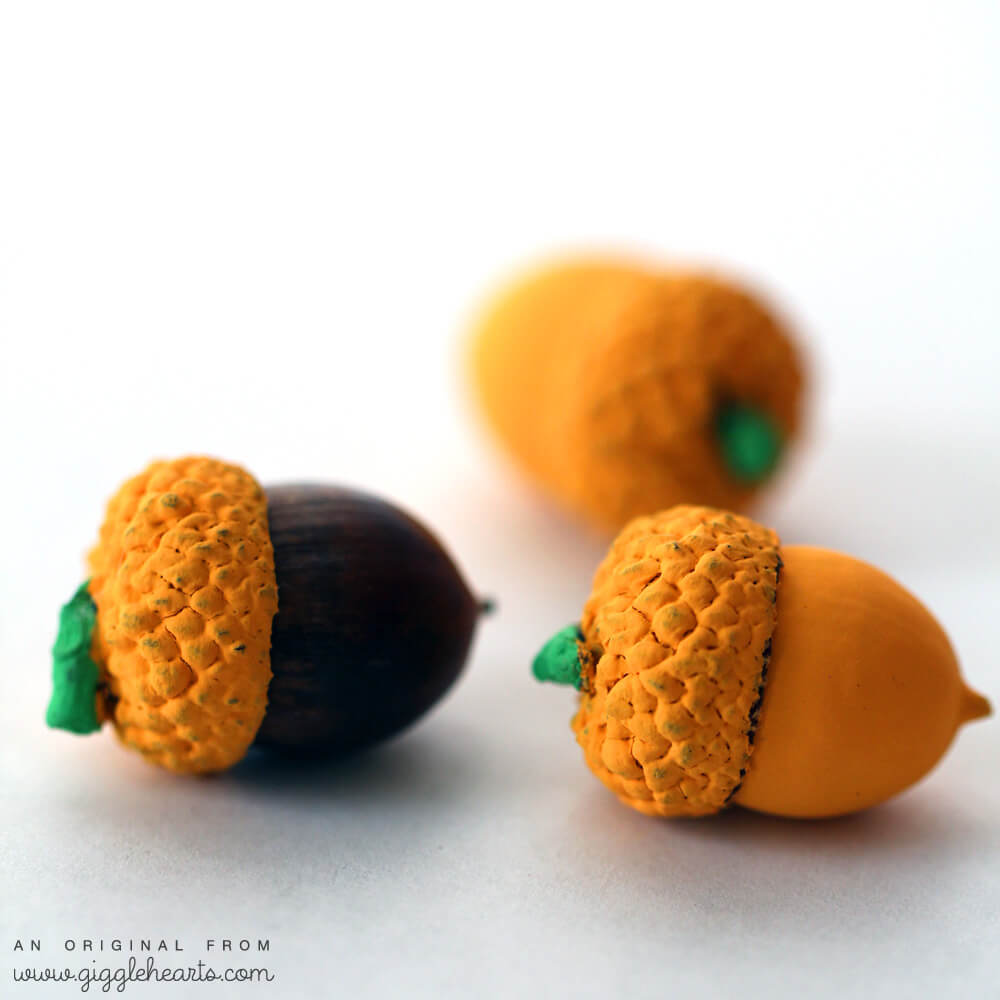 DIY acorn crafts