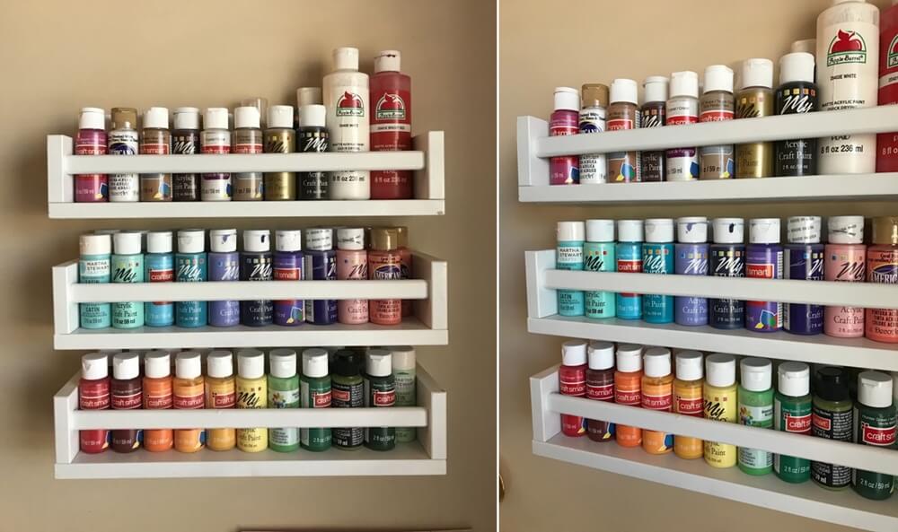 craft paint storage 