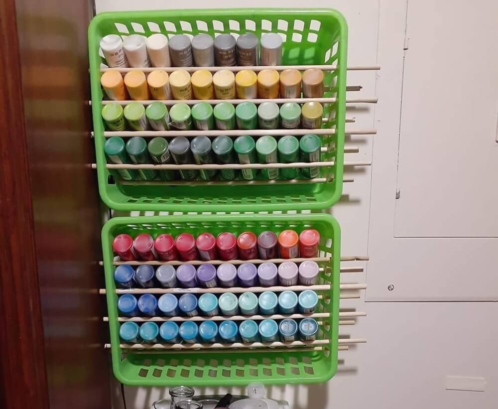 craft paint storage 