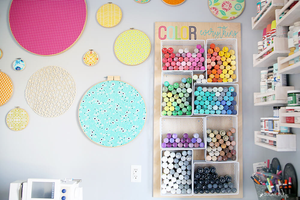 craft paint storage 