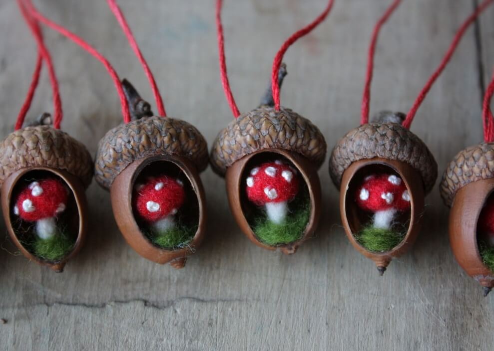 DIY acorn crafts