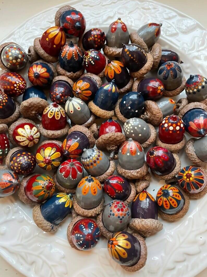 DIY acorn crafts