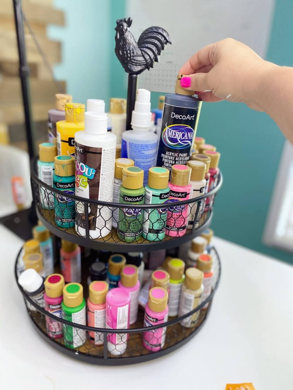 craft paint storage 