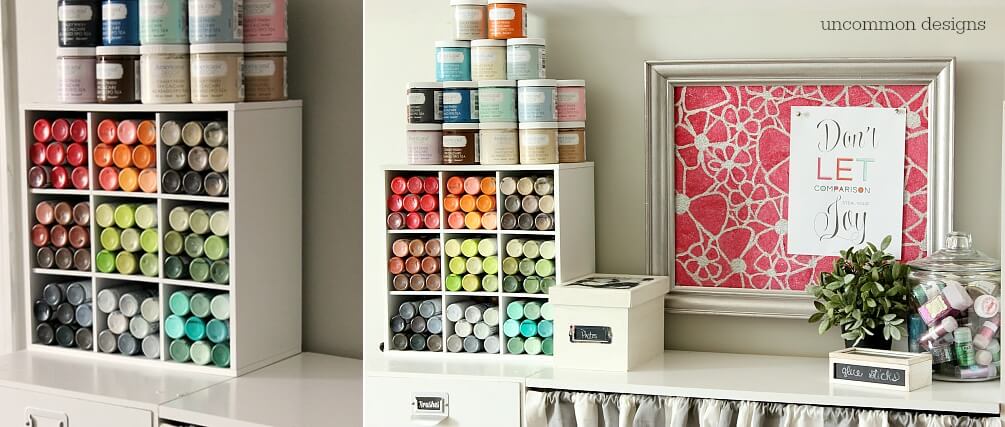 craft paint storage 