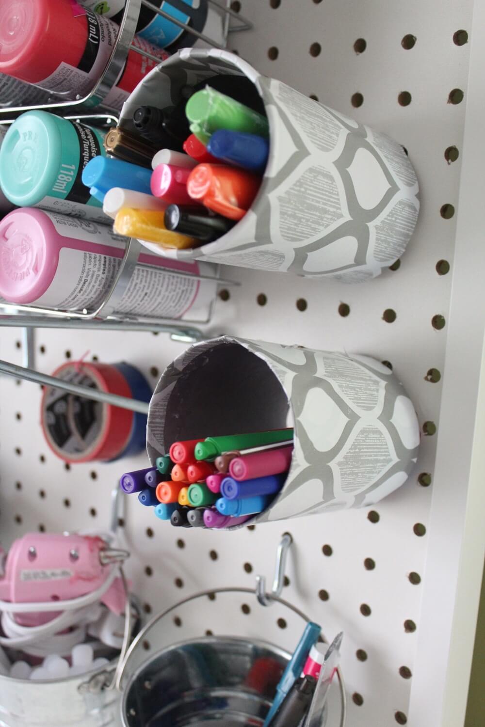 Pen, Pencil, and Marker Organization Ideas