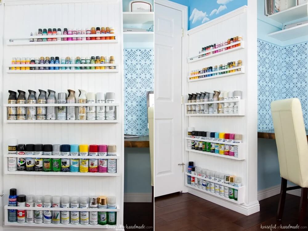 craft paint storage 