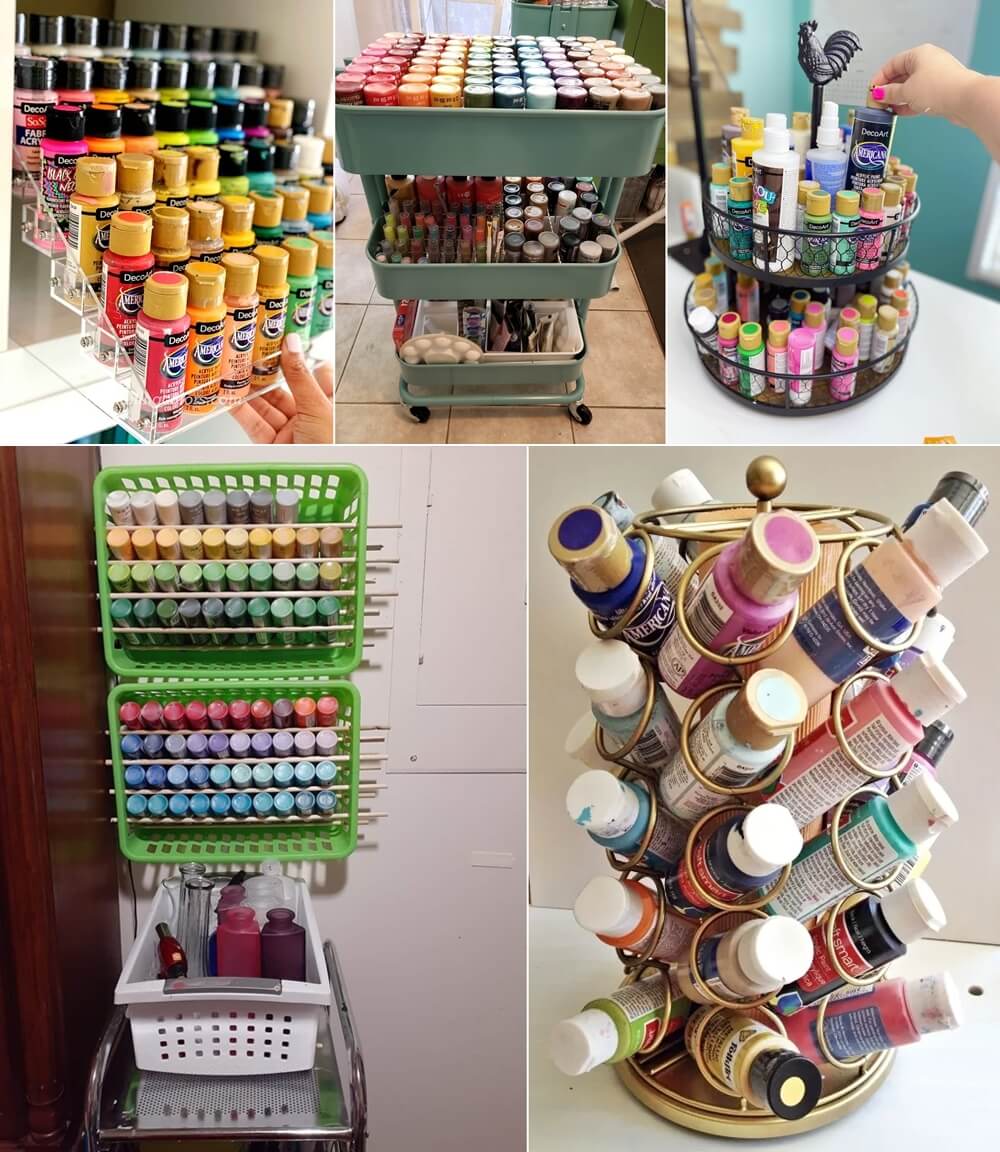 craft paint storage 