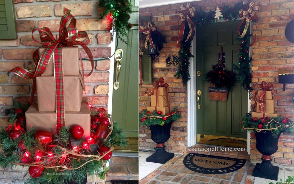 Christmas Front Porch Decor 