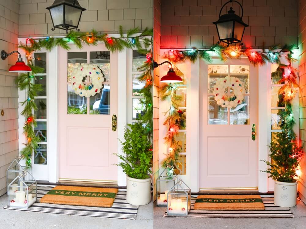 Christmas Front Porch Decor 