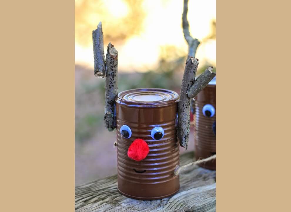 15 Tin Can Christmas Crafts 