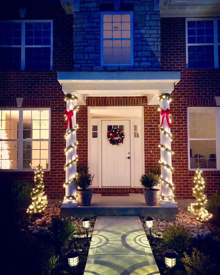 Christmas Front Porch Decor 