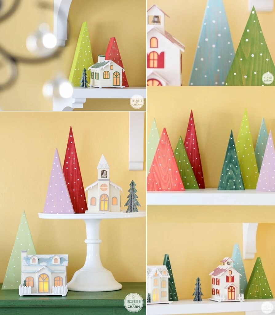 rainbow christmas crafts 