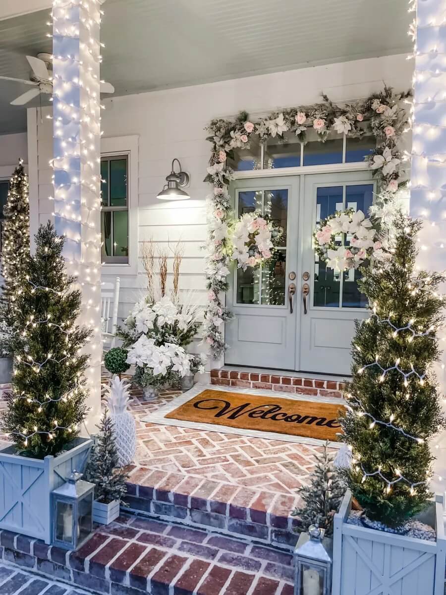 Christmas Front Porch Decor 