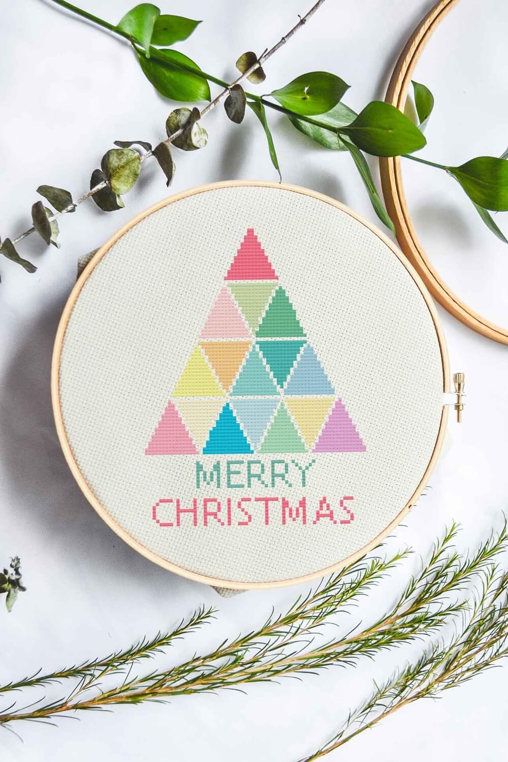 rainbow christmas crafts 