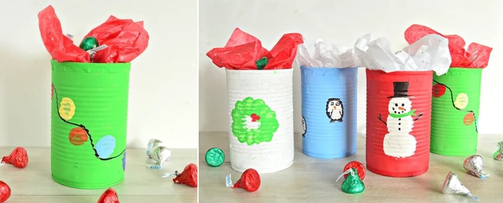 15 Tin Can Christmas Crafts 