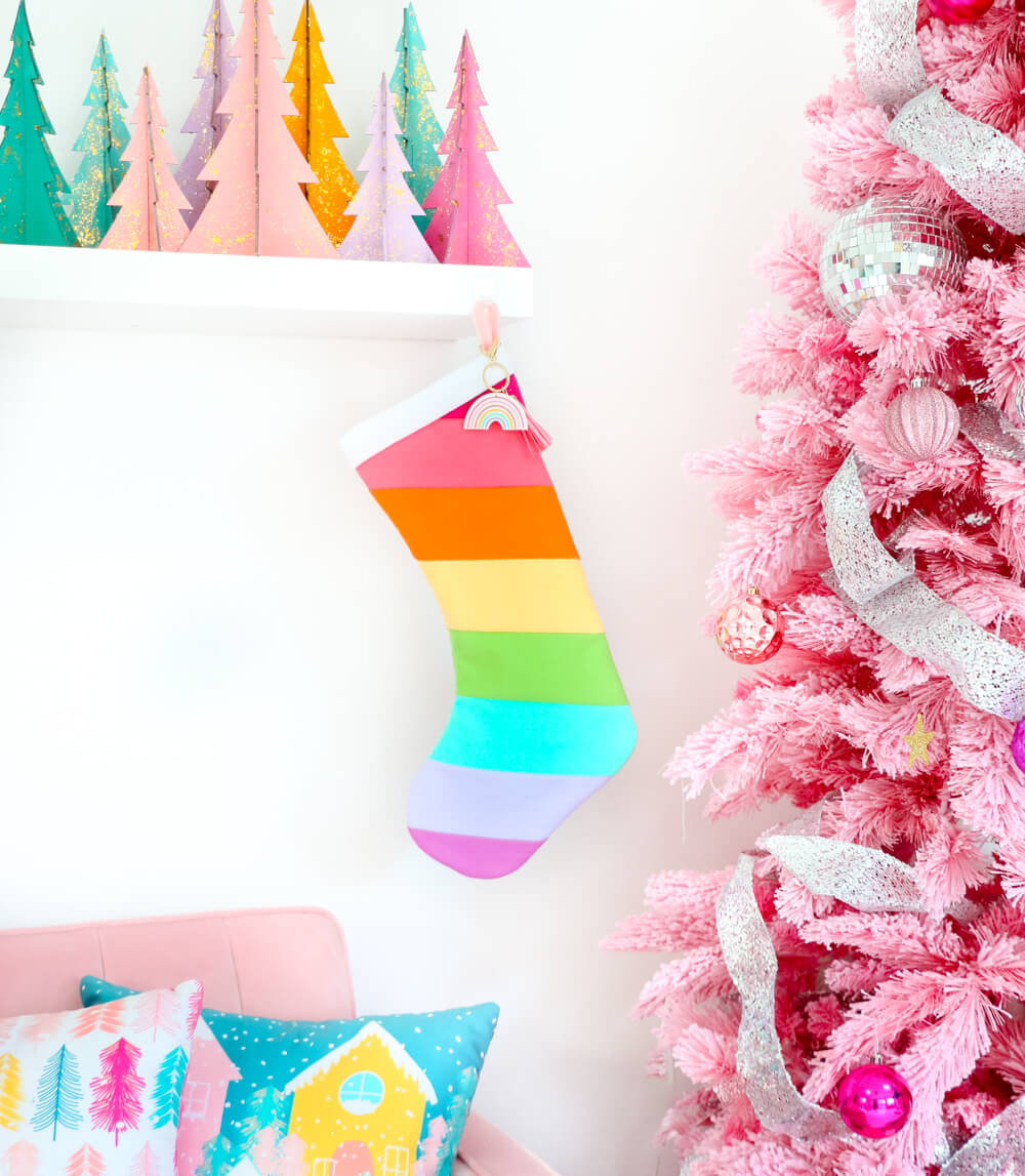 rainbow christmas crafts 