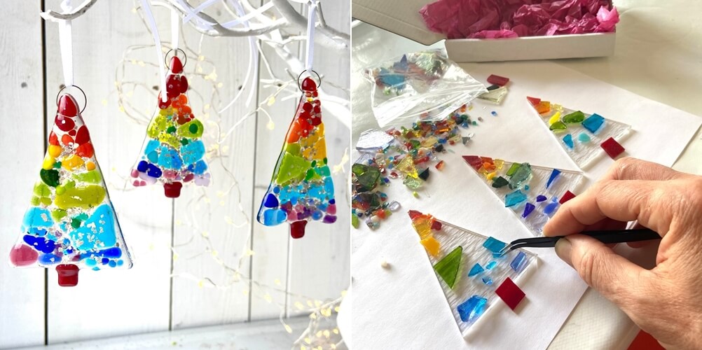 rainbow christmas crafts 