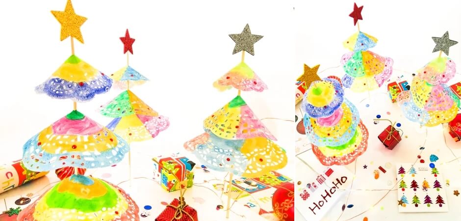 rainbow christmas crafts 