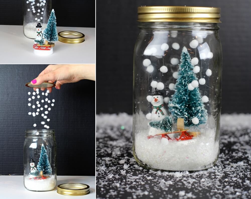 mason jar christmas crafts 