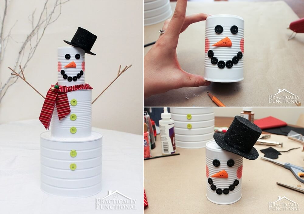 15 Tin Can Christmas Crafts 