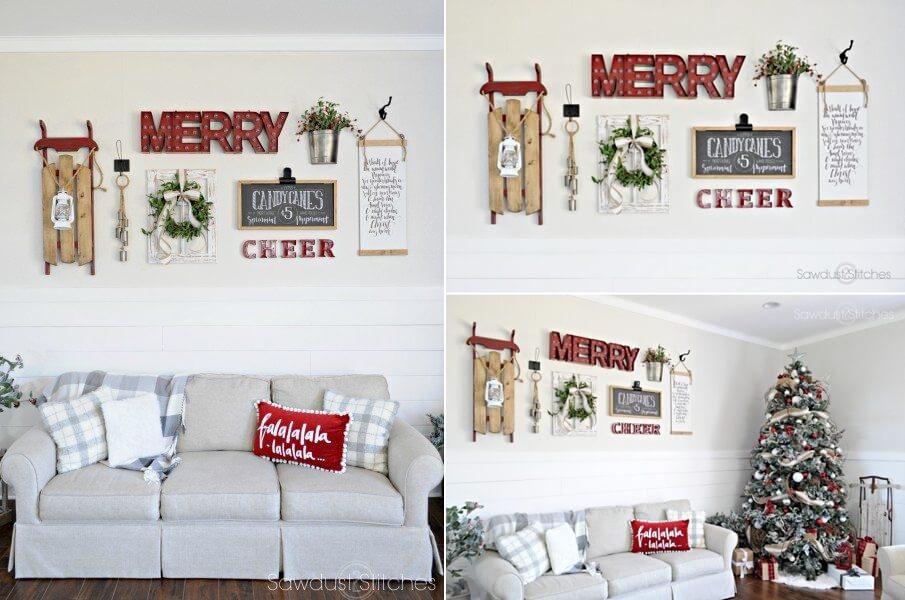 Christmas Wall Decor Ideas