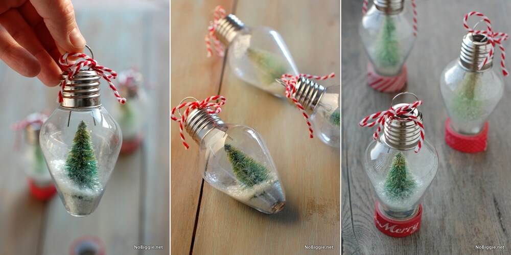 Christmas Light Bulb Crafts 