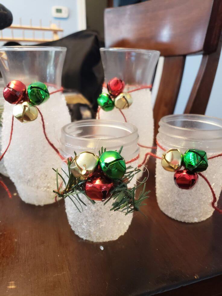 mason jar christmas crafts 