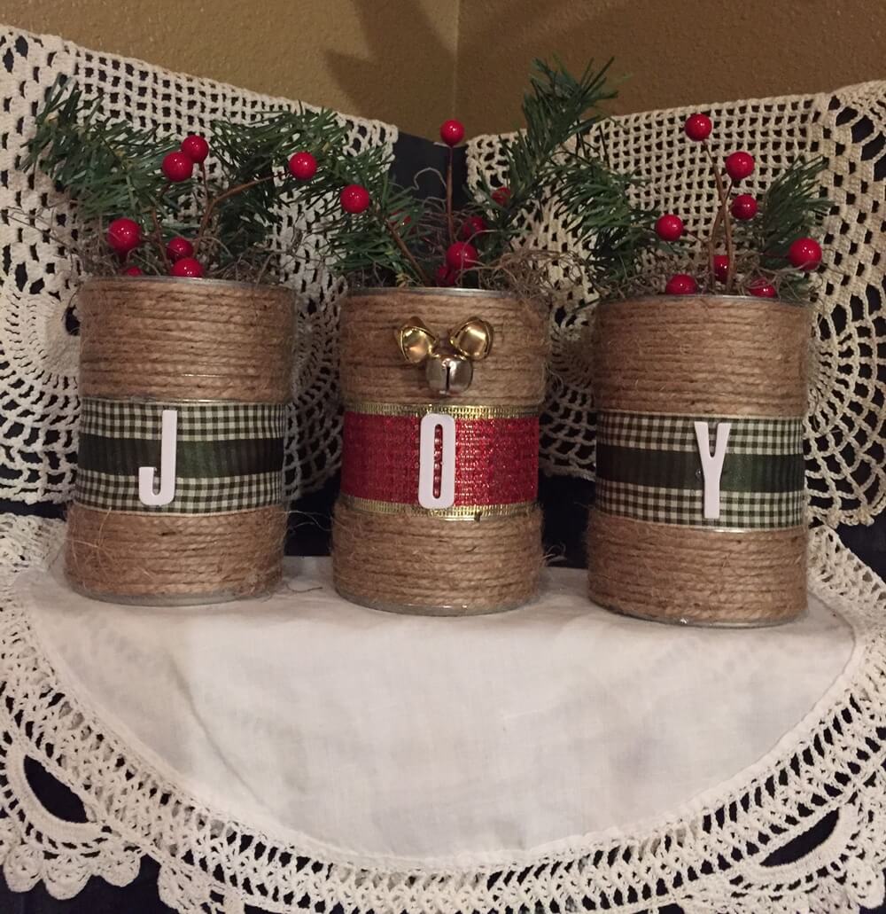 15 Tin Can Christmas Crafts 