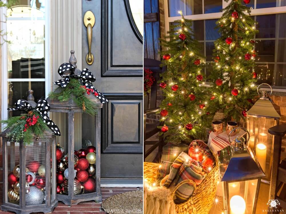 Christmas Front Porch Decor 