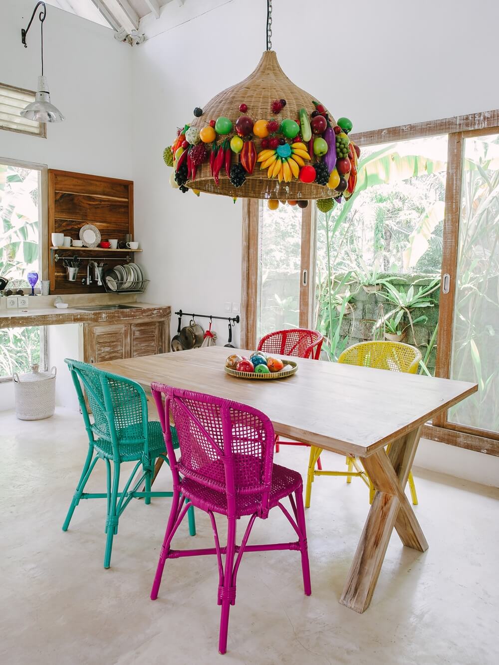 Colorful Dining Room Decor Ideas 